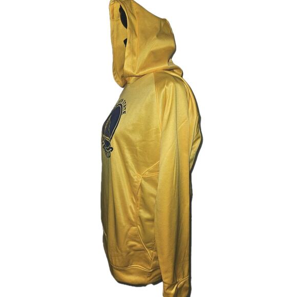 NWT! NBA Golden State Warriors YOUTH 18-20 Team Color Logo Sweatshirt Hoodie - Picture 3 of 10